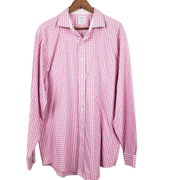 Brooks Brothers Classic Gingham - 17-36 - Picture 1 of 5